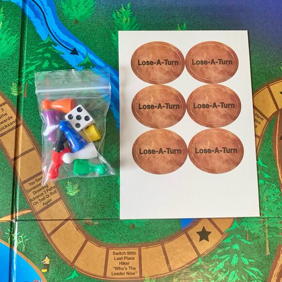 WHO'S THE LEADER NOW An Outdoor Adventure BOARD GAME 2-8 Players COMPLETE - Picture 6 of 8